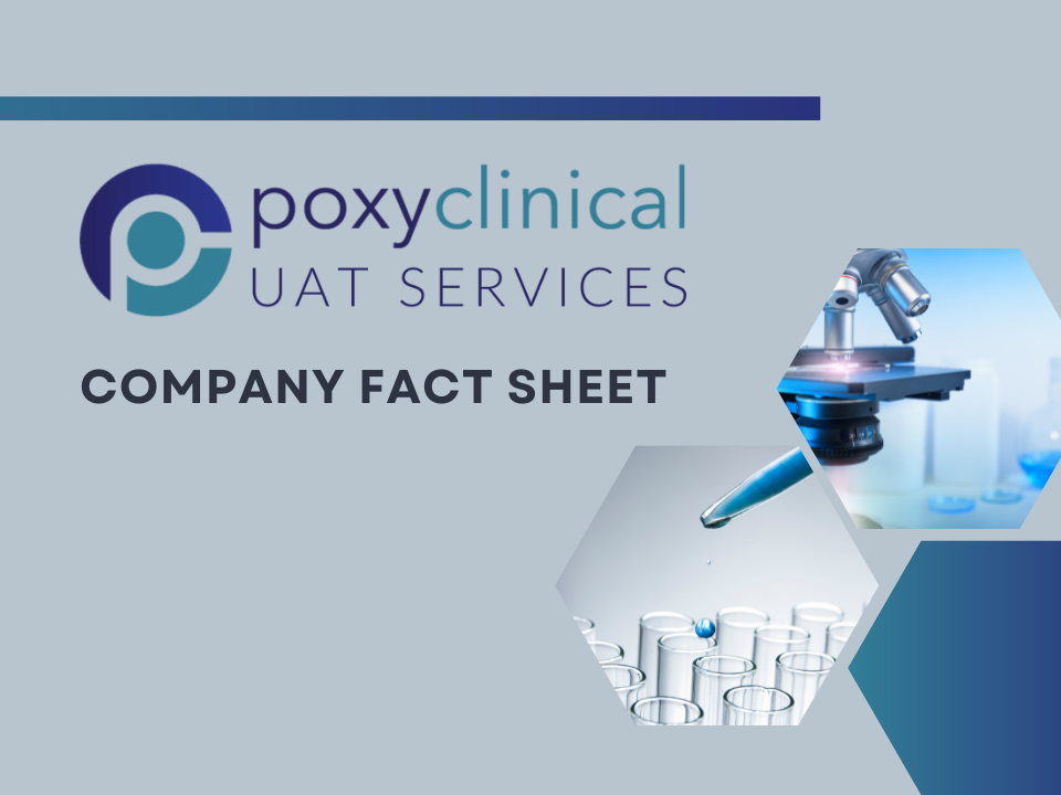 Poxy Clinical Company Fact Sheet